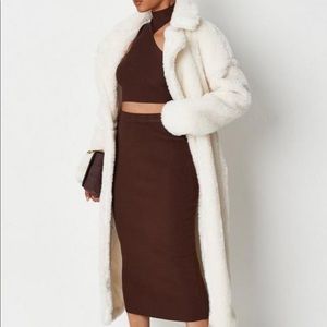 Missguided chocolate coord